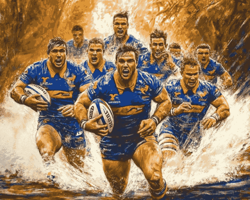 Parramatta Eels Rugby Diamond Painting