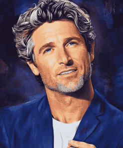 Patrick Dempsey Celebrity Diamond Painting