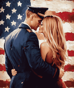 Patriotic Romance Diamond Painting