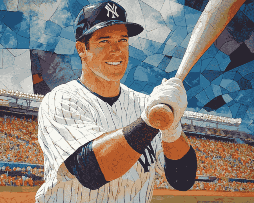 Paul Oneill Baseball Legend Diamond Painting