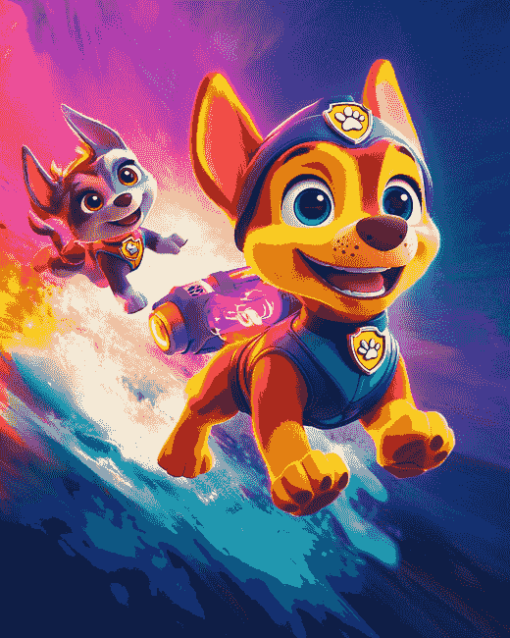 Paw Patrol Animation Diamond Painting