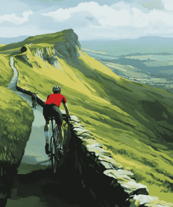 Peak District Cycling Adventure Diamond Painting