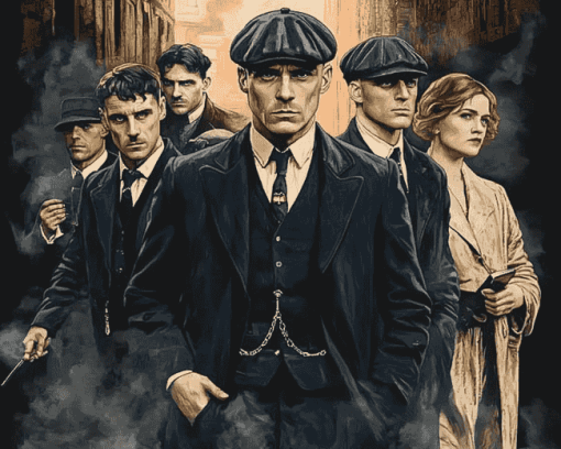 Peaky Blinders Series Diamond Painting