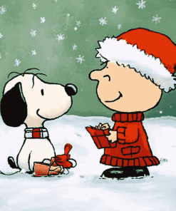 Peanuts Christmas with Charlie Brown Diamond Painting