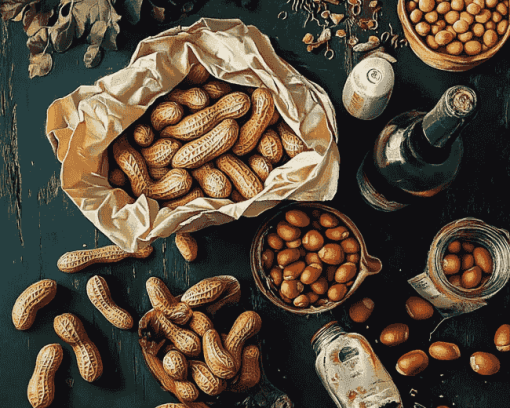 Peanuts Legume Art Diamond Painting