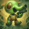 Peashooter Game Diamond Painting