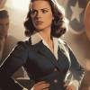 Peggy Carter Captain America Film Diamond Painting