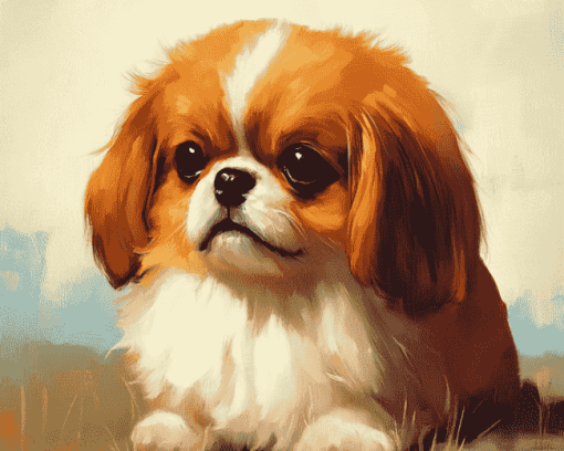 Pekingese Puppy Diamond Painting