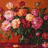 Peonies and Ranunculus Blossoms Diamond Painting