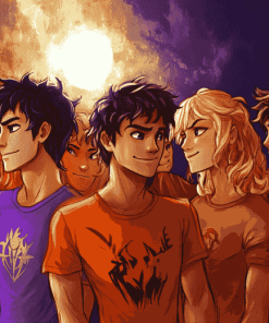 Percy Jackson Animated Series Diamond Painting