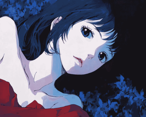 Perfect Blue Anime Diamond Painting