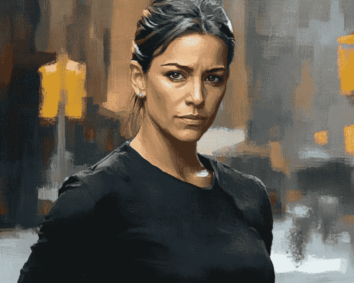 Person Of Interest Series Art: Diamond Painting