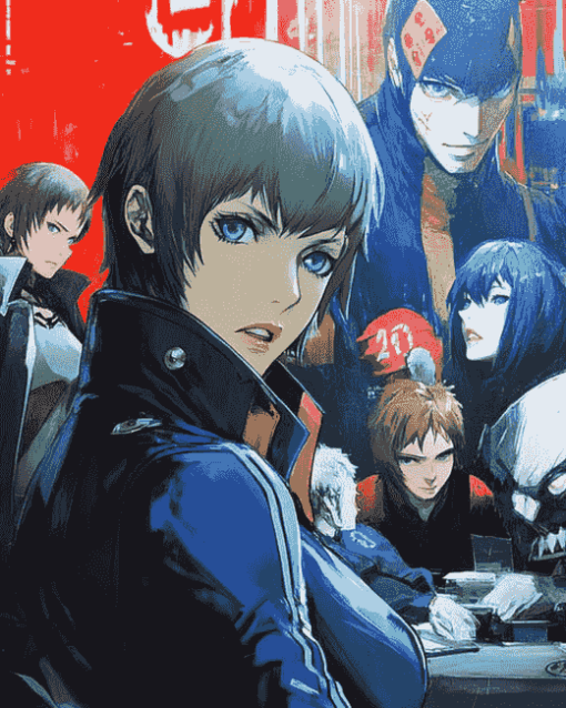 Persona 4 Anime Characters Diamond Painting