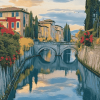 Peschiera Scenic Views Diamond Painting