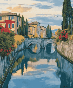 Peschiera Scenic Views Diamond Painting