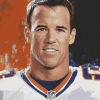 Peyton Manning Football Icon Diamond Painting