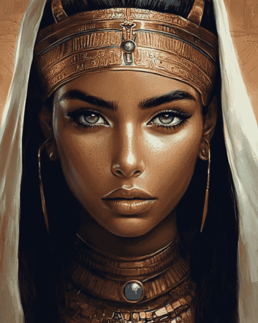 Pharaonic Egyptian Women Diamond Painting