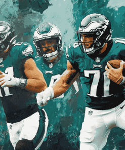 Philadelphia Eagles Football Diamond Painting