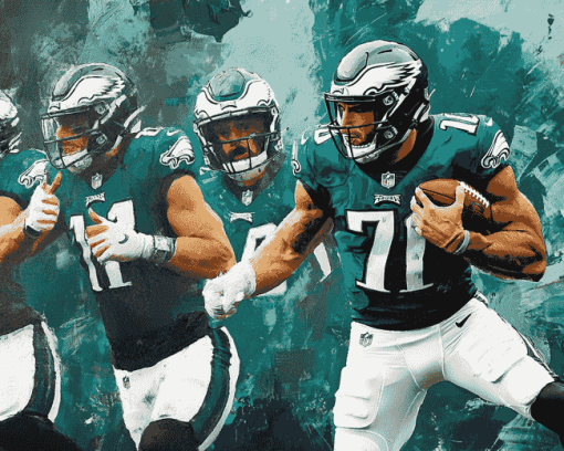 Philadelphia Eagles Football Diamond Painting