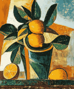 Picasso Lemons Vintage Diamond Painting