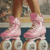 Pink Rollerblades Women Diamond Painting