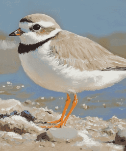 Piping Plover Birds Diamond Painting