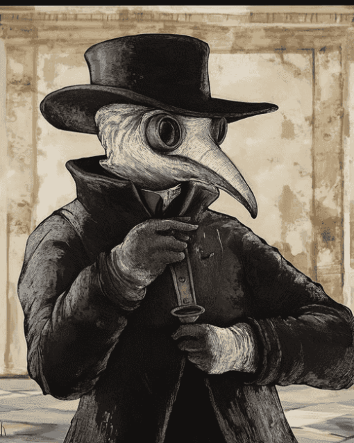 Plague Doctor Fantasy Diamond Painting