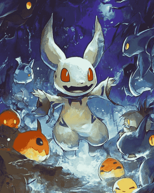 Pokemon Ghost Types Diamond Painting