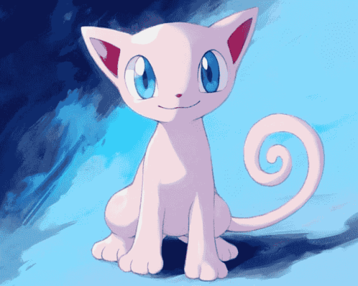 Pokemon Mew Diamond Painting