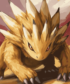 Pokemon Sandslash Anime Diamond Painting