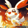 Pokemon Scorbunny Diamond Painting