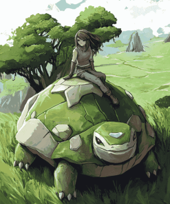 Pokemon Torterra Anime Diamond Painting