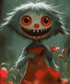 Poppy Playtime Game Character Diamond Painting