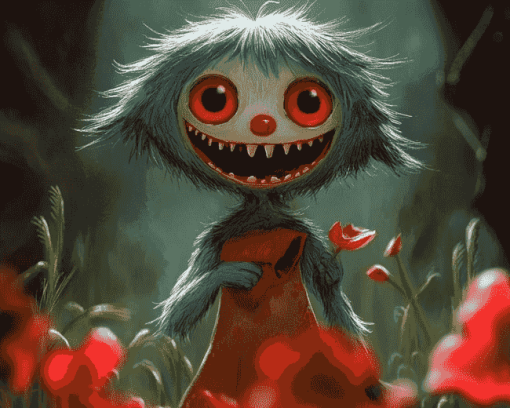 Poppy Playtime Game Character Diamond Painting