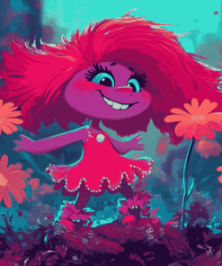 Poppy Trolls Diamond Painting