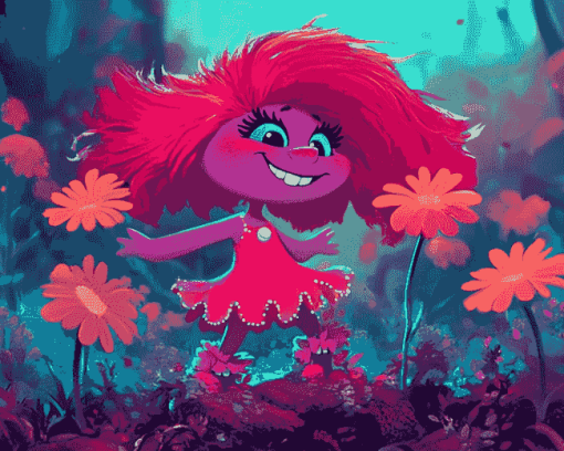 Poppy Trolls Diamond Painting