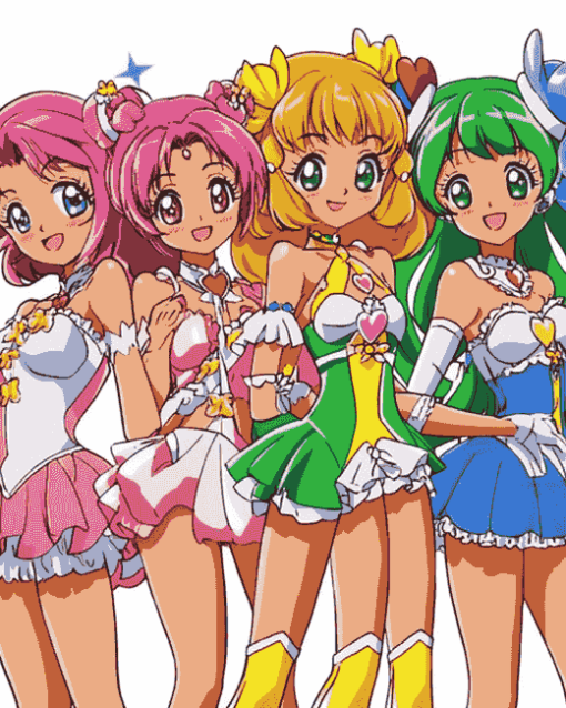 Pretty Cure Anime Diamond Painting