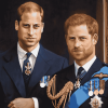 Prince William and Harry Famous Diamond Painting