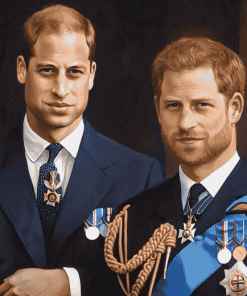 Prince William and Harry Famous Diamond Painting