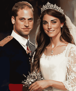 Prince William and Kate Diamond Painting