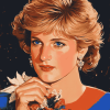 Princess Diana Famous Figure Diamond Painting