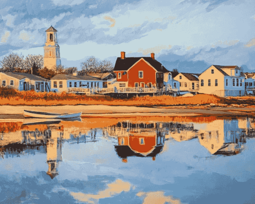 Provincetown Scenic Reflections Diamond Painting