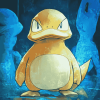 Psyduck and Golduck Pokemon Diamond Painting