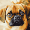 Puggle Puppy Diamond Painting