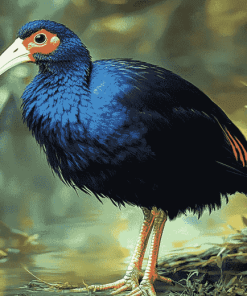 Pukeko Bird Artistry Diamond Painting