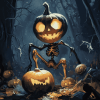 Pumpkin King Halloween Diamond Painting