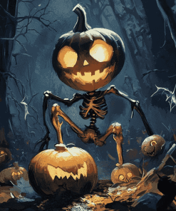 Pumpkin King Halloween Diamond Painting