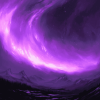 Purple Aurora Fantasy Landscape Diamond Painting