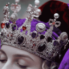 Purple Crown Queen Diamond Painting