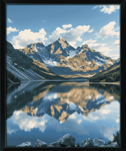 Pyrenees Mountain Scenery Diamond Painting